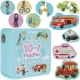 Puzzle progresiv Toddler 10 in 1, Boppi - Vehicule Puzzle progresiv Toddler 10 in 1, Boppi - Vehicule