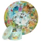 Puzzle rotund, 150 piese, Boppi - Animale din intreaga lume