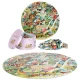 Puzzle rotund, 150 piese, Boppi - Orasul Puzzle rotund, 150 piese, Boppi - Orasul