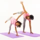 Saltea Yoga pentru copii, ecologica - Cloud, mov Saltea Yoga pentru copii, ecologica - Cloud, mov