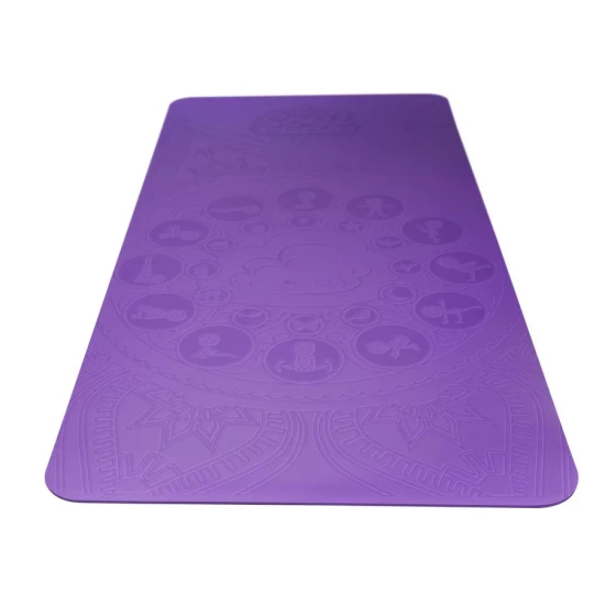 Saltea Yoga pentru copii, ecologica - Cloud, mov Saltea Yoga pentru copii, ecologica - Cloud, mov