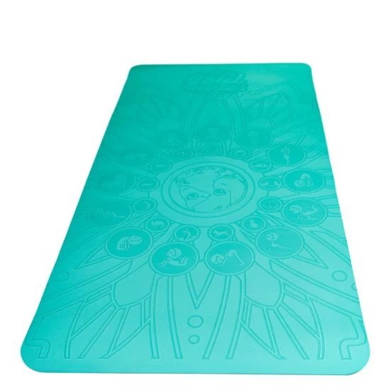 Saltea Yoga pentru copii, ecologica - Earth, turcoaz Saltea Yoga pentru copii, ecologica - Earth, turcoaz