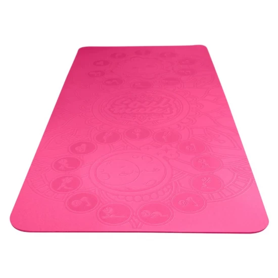 Saltea Yoga pentru copii, ecologica - Sun and Moon, roz Saltea Yoga pentru copii, ecologica - Sun and Moon, roz