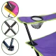Scaun pentru camping, violet/verde Scaun pentru camping, violet/verde