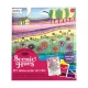 Set artistic cu acuarele DIY Scenic Hues - Flori si gradini Set artistic cu acuarele DIY Scenic Hues - Flori si gradini