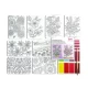Set artistic cu acuarele DIY Scenic Hues - Flori si gradini Set artistic cu acuarele DIY Scenic Hues - Flori si gradini