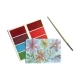 Set artistic cu acuarele DIY Scenic Hues - Flori si gradini Set artistic cu acuarele DIY Scenic Hues - Flori si gradini