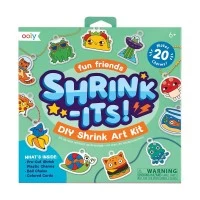 Set artistic DYI Shrink-Its! - Creaza brelocuri prin micsorare Fun Friends