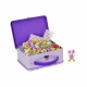 Set constructie Plus-Plus, 600 piese, portabil, in cutie metalica, culori pastelate Set constructie Plus-Plus, 600 piese, portabil, in cutie metalica, culori pastelate