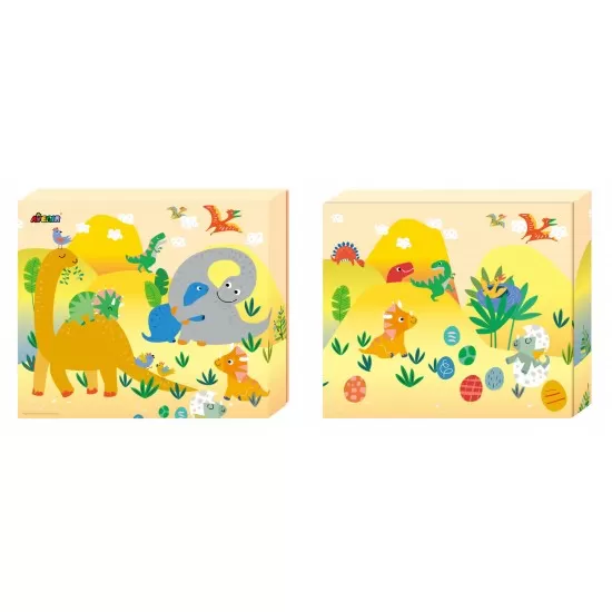 Set creativ 4 in 1 - Dinozauri Set creativ 4 in 1 - Dinozauri