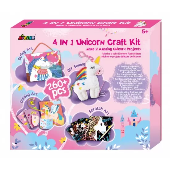 Set creativ 4 in 1 - Unicorni Set creativ 4 in 1 - Unicorni