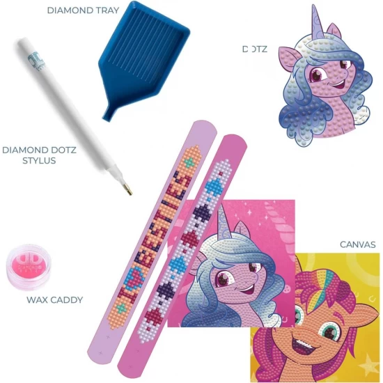 Set creativ 6 in 1 pictura cu diamante My Little Pony Set creativ 6 in 1 pictura cu diamante My Little Pony