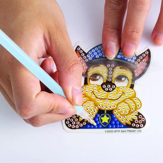 Set creativ 6 in 1 pictura cu diamante Patrula Catelusilor