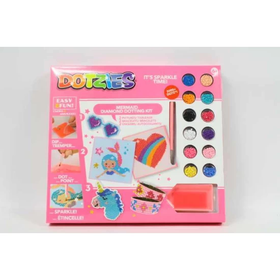 Set creativ 6 in 1 pictura cu diamante Sirena Set creativ 6 in 1 pictura cu diamante Sirena
