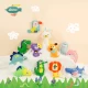 Set creativ de cusut cu tehnica siretului - Primul meu Pandantiv Dinozauri, nivel 1 Set creativ de cusut cu tehnica siretului - Primul meu Pandantiv Dinozauri, nivel 1