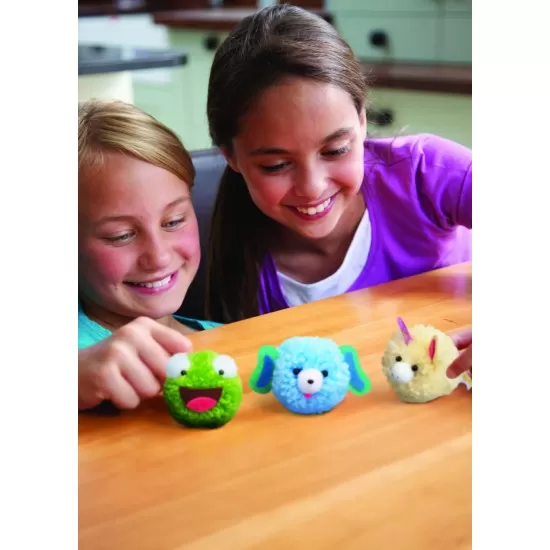 Set creativ DIY - Animalute pom pom Set creativ DIY - Animalute pom pom