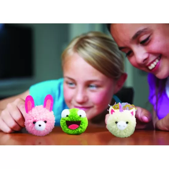 Set creativ DIY - Animalute pom pom Set creativ DIY - Animalute pom pom