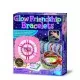 Set creativ DIY - Bratarile prieteniei, fosforescente Set creativ DIY - Bratarile prieteniei, fosforescente