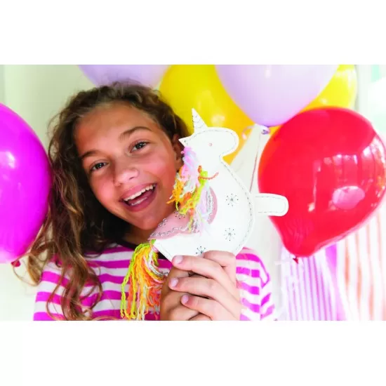 Set creativ DIY - Geanta din piele artificiala Unicorn Set creativ DIY - Geanta din piele artificiala Unicorn