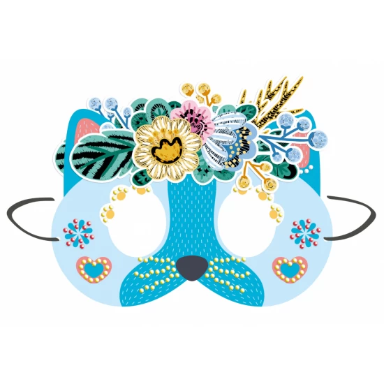 Set creativ DIY Masti cu diamante - Pisica Set creativ DIY Masti cu diamante - Pisica