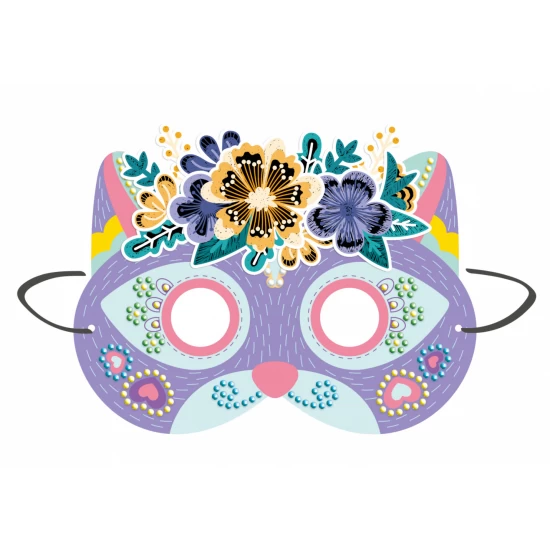 Set creativ DIY Masti cu diamante - Pisica Set creativ DIY Masti cu diamante - Pisica