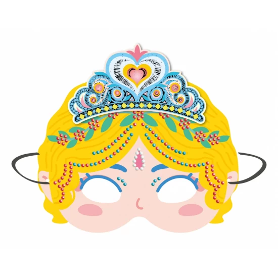 Set creativ DIY Masti cu diamante - Printesa Set creativ DIY Masti cu diamante - Printesa