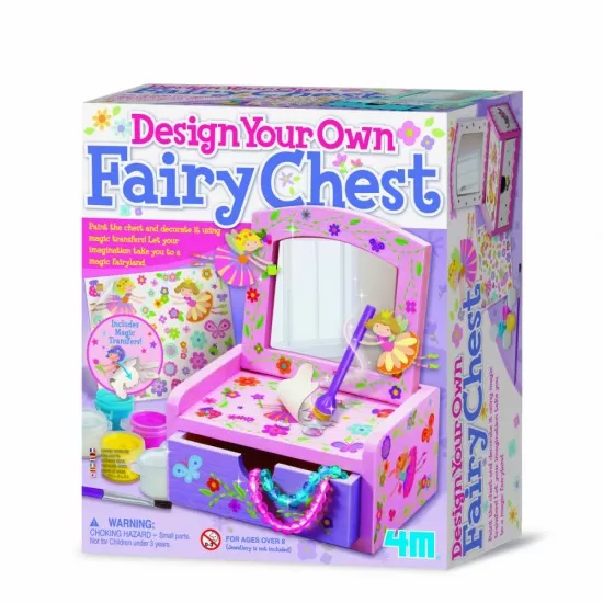 Set creativ - Realizeaza propria cutie de bijuterii Set creativ - Realizeaza propria cutie de bijuterii