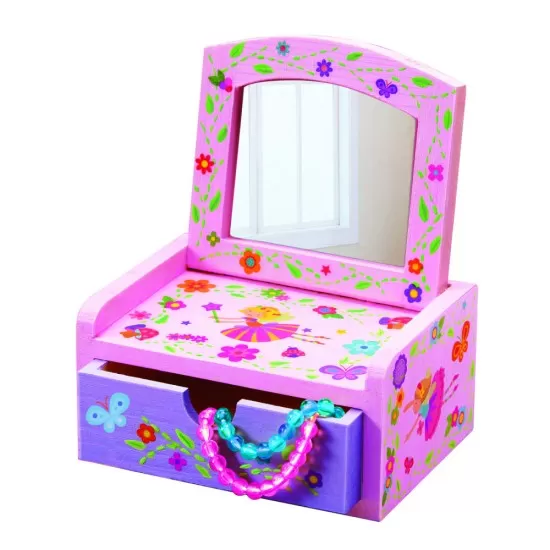 Set creativ - Realizeaza propria cutie de bijuterii Set creativ - Realizeaza propria cutie de bijuterii