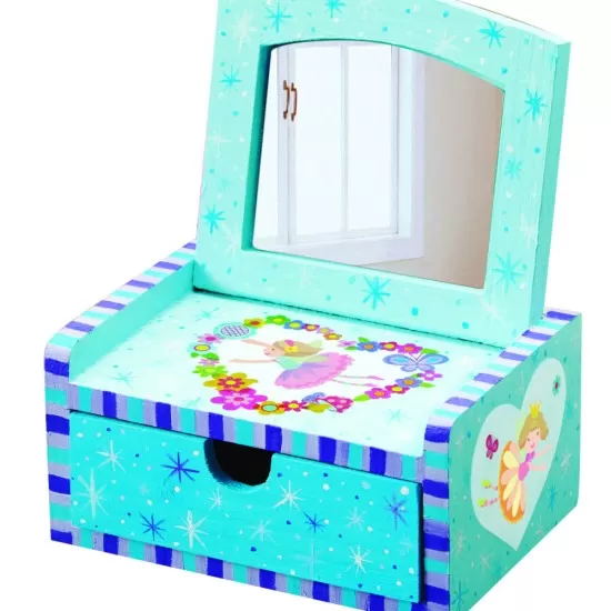 Set creativ - Realizeaza propria cutie de bijuterii Set creativ - Realizeaza propria cutie de bijuterii