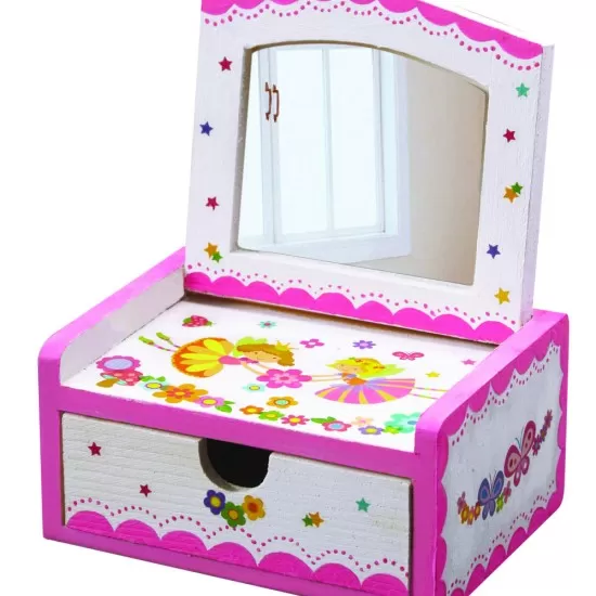 Set creativ - Realizeaza propria cutie de bijuterii Set creativ - Realizeaza propria cutie de bijuterii