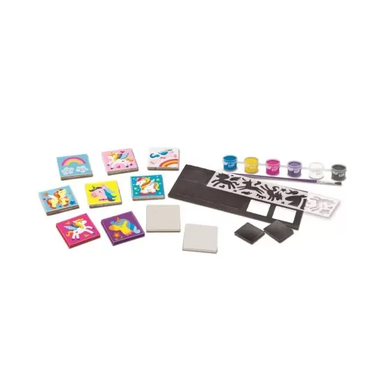 Set cu placute creative de pictat - Unicorn Set cu placute creative de pictat - Unicorn