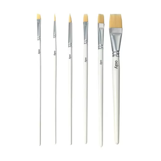 Set 6 pensule universale Chroma Blends Set 6 pensule universale Chroma Blends