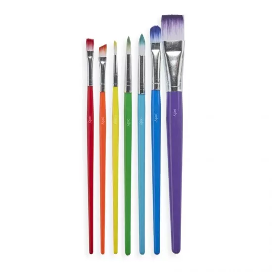 Set de 7 pensule universale, colorate