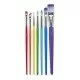 Set de 7 pensule universale, colorate