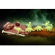 Set educativ Sapa si descopera Dinozaur fosforescent (straluceste in intuneric)