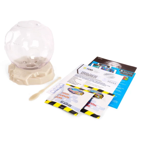Set educativ STEM Aqua Dragons, Habitat Lumea subacvatica, acvariu asteroid cu LED-uri