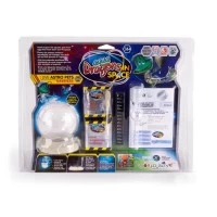 Set educativ STEM Aqua Dragons, Habitat Lumea subacvatica, acvariu asteroid Deluxe cu LED-uri
