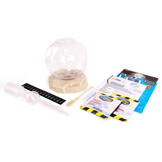 Set educativ STEM Aqua Dragons, Habitat Lumea subacvatica, acvariu asteroid Deluxe cu LED-uri