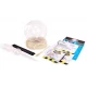 Set educativ STEM Aqua Dragons, Habitat Lumea subacvatica, acvariu asteroid Deluxe cu LED-uri