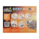Set educativ STEM Aqua Dragons Habitat vulcan cu lava, acvariu cu LED si Aqua Dragons rosii