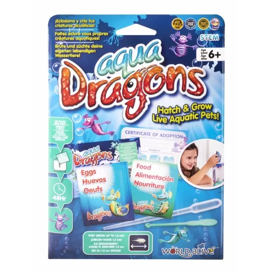 Set educativ STEM Aqua Dragons - Lumea subacvatica kit reumplere starter