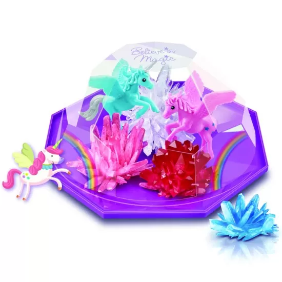 Set experimente de crescut Cristale, terariu cu Unicorni Set experimente de crescut Cristale, terariu cu Unicorni