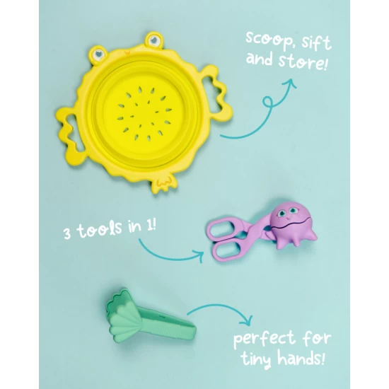 Set jucarii baie senzoriale Pick-Up Pals Set jucarii baie senzoriale Pick-Up Pals