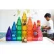 Set magnetic Magblox - 101 piese magnetice de constructie transparente Set magnetic Magblox - 101 piese magnetice de constructie transparente