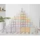 Set magnetic Magblox 102 piese magnetice de constructie Pastel transparente Set magnetic Magblox 102 piese magnetice de constructie Pastel transparente