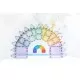 Set magnetic Magblox 102 piese magnetice de constructie Pastel transparente Set magnetic Magblox 102 piese magnetice de constructie Pastel transparente