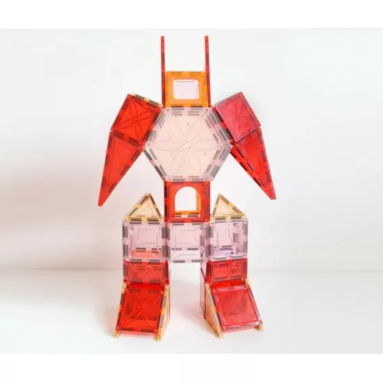 Set magnetic Magblox - 6 piese magnetice hexagon pentru constructie Set magnetic Magblox - 6 piese magnetice hexagon pentru constructie