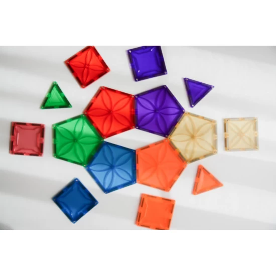 Set magnetic Magblox - 6 piese magnetice pentagon pentru constructie Set magnetic Magblox - 6 piese magnetice pentagon pentru constructie
