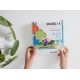Set magnetic Magblox - 6 piese magnetice pentagon pentru constructie Set magnetic Magblox - 6 piese magnetice pentagon pentru constructie