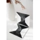 Set magnetic Magblox 92 piese magnetice de constructie Monocrom Alb/Negru